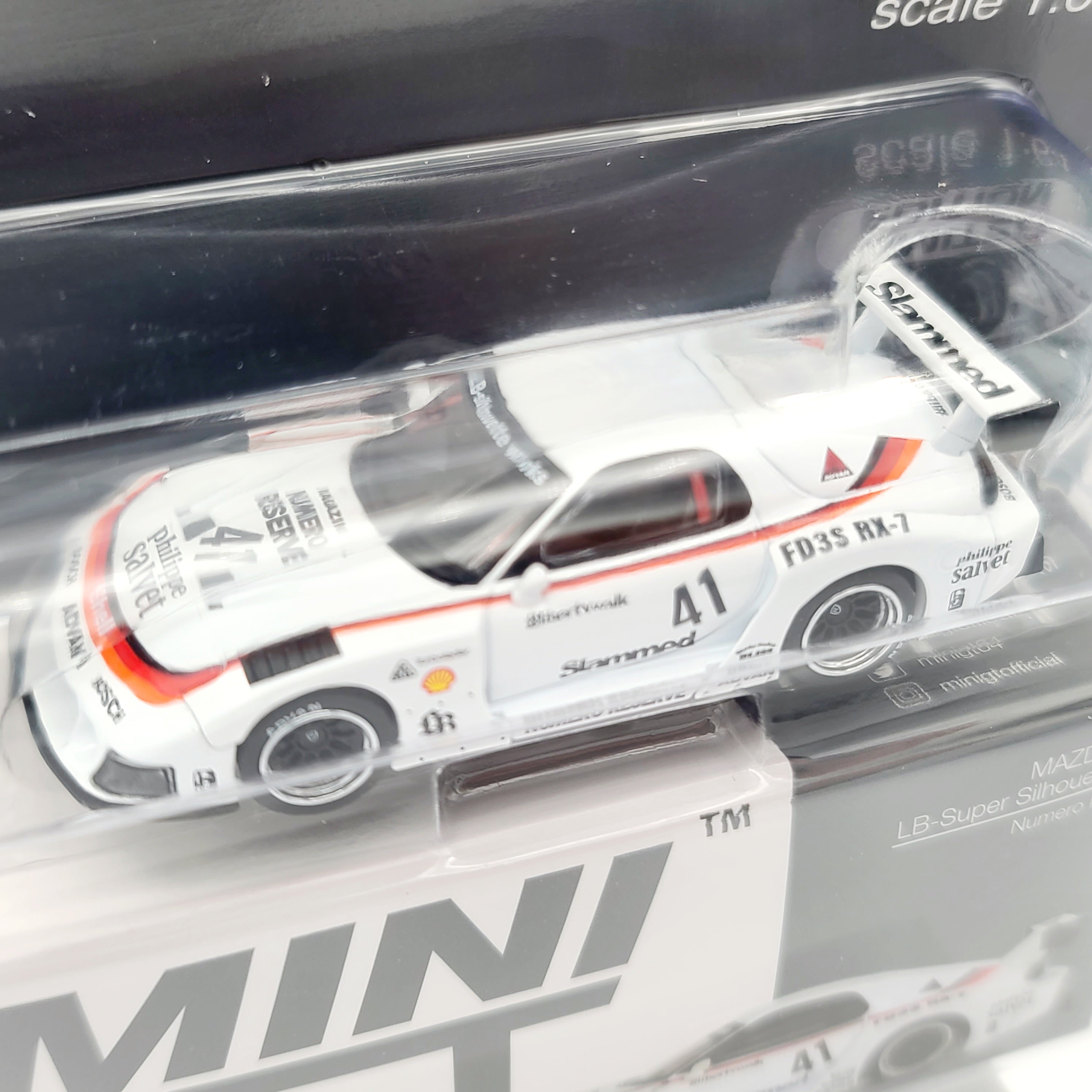 Mini GT Mazda RX-7 LB-Super Silhouette #41 - 1:64 scale, Numero Reserve (2025 MIJO Exclusives - Limited Edition)